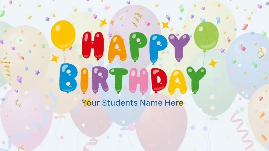 Happy Birthday Social Media Post: 2024-2025 banner