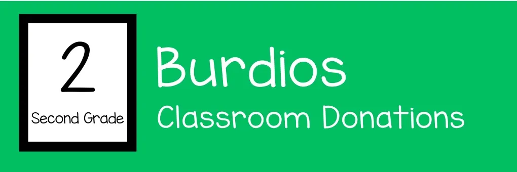 2nd - Mrs. Burdios' Second Grade Class banner