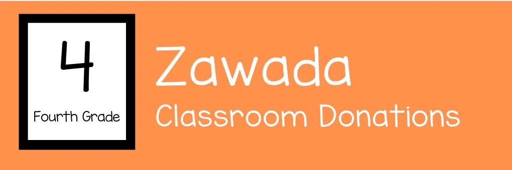 4th - Miss Zawada's Fourth Grade Class banner
