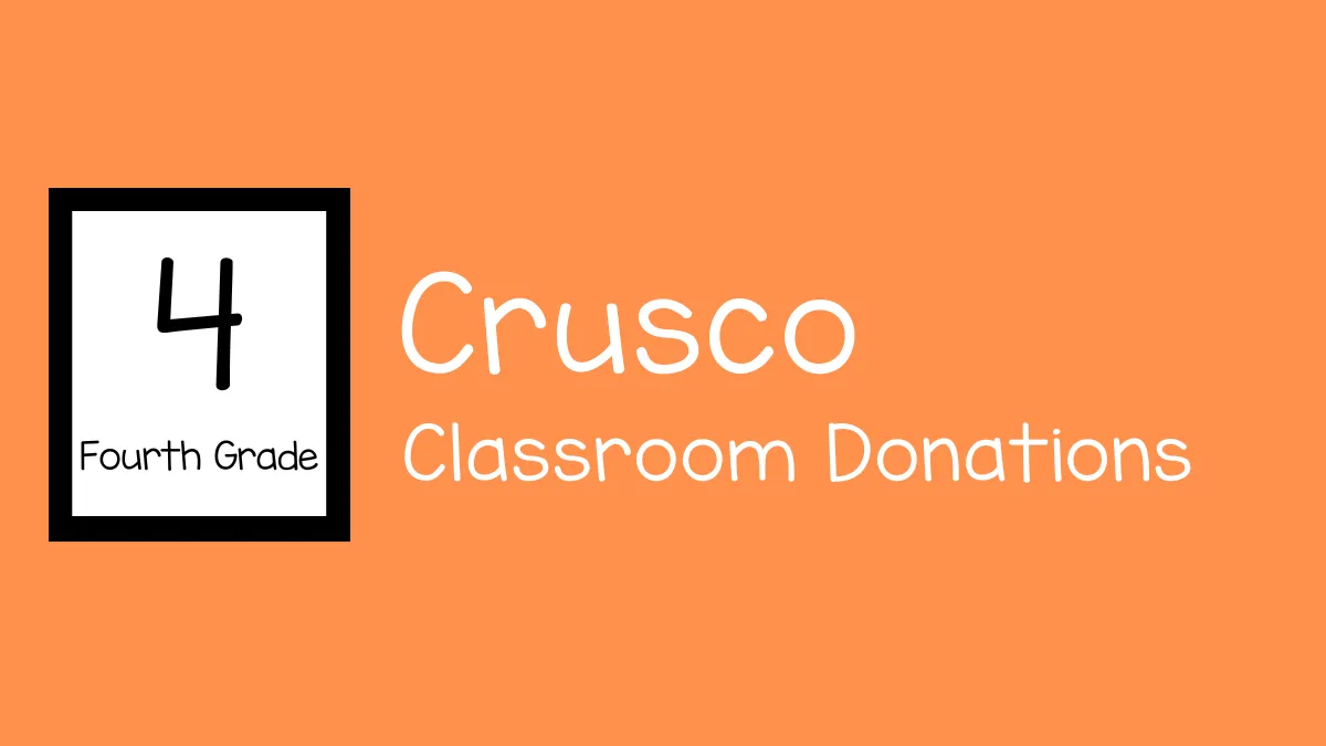 4th - Mrs. Crusco's Fourth Grade Class  banner