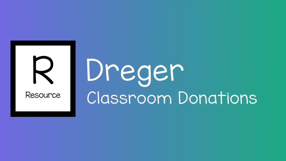 Resource - Mr. Dreger's Resource Classroom banner