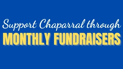 Monthly Restaurant Fundraisers banner