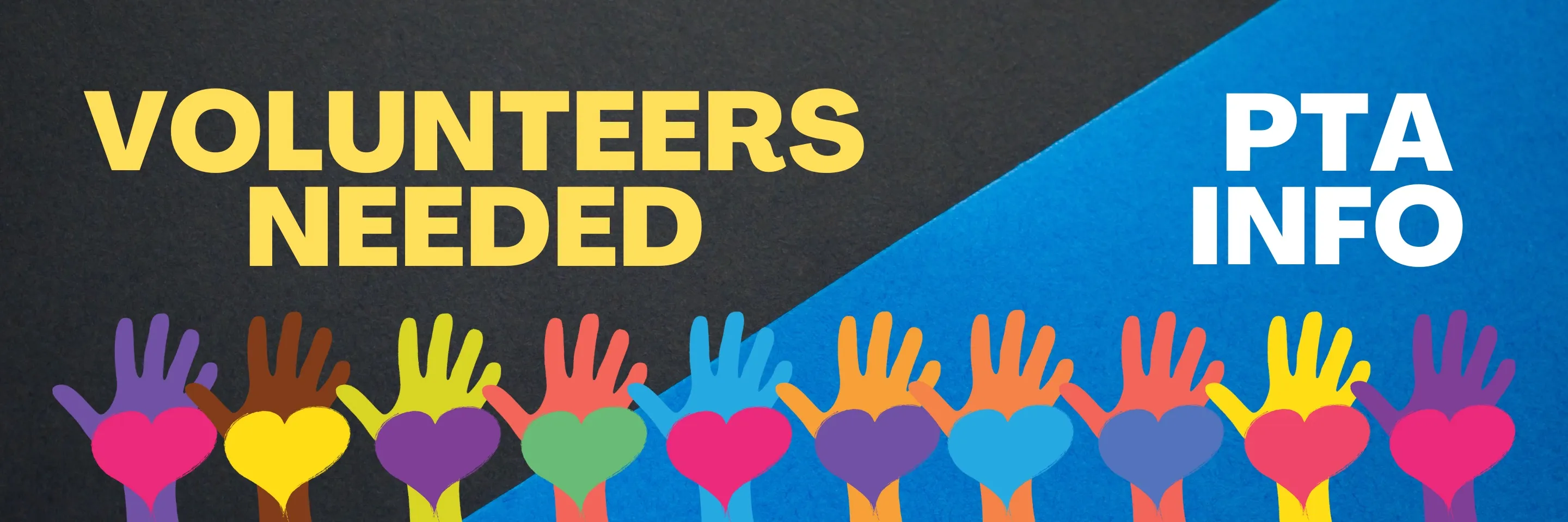 2024-2025 PTA Info/Volunteering banner