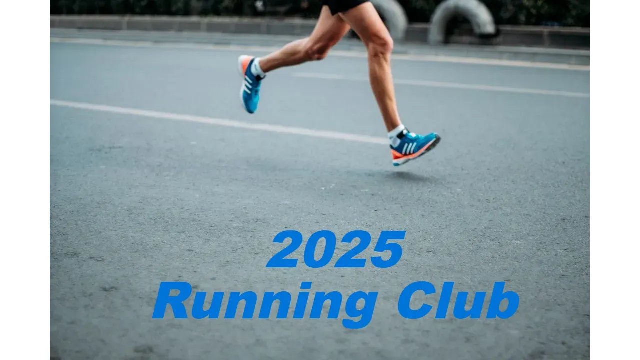 2025 DES Running Club banner