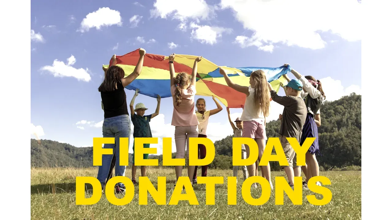 2026 DES K-4 Field Day Donations banner