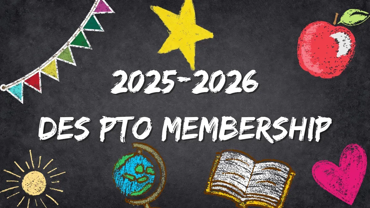 Derynoski PTO Annual Membership Drive 2025-2026 banner