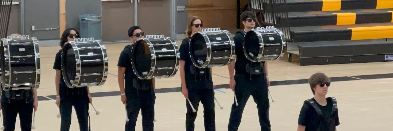 Drum Line Donations banner