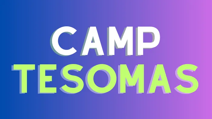 Camp Tesomas Festival Camping 10/4-10/6/24 banner