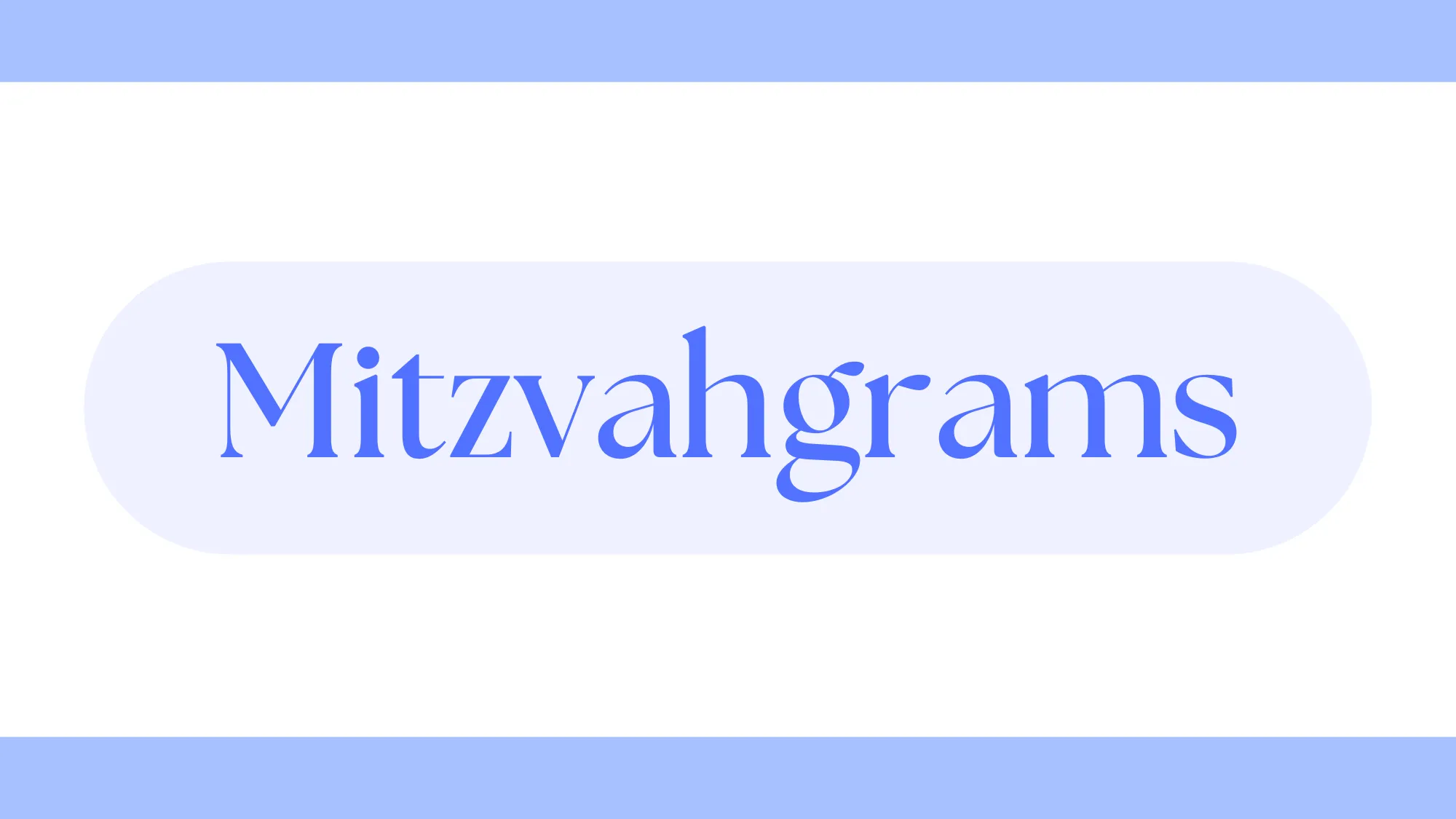 Mitzvahgrams banner