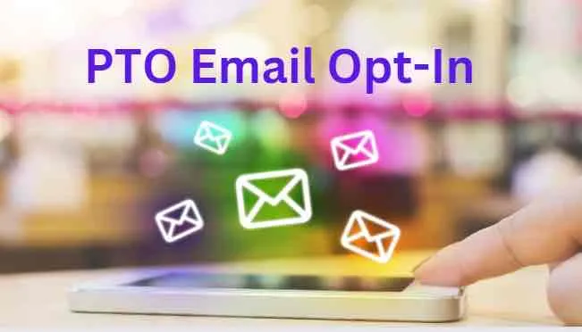 PTO Contact Opt-in banner