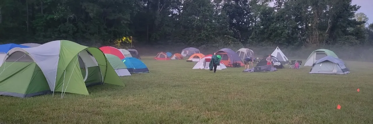 August Mudcats Scout Night banner