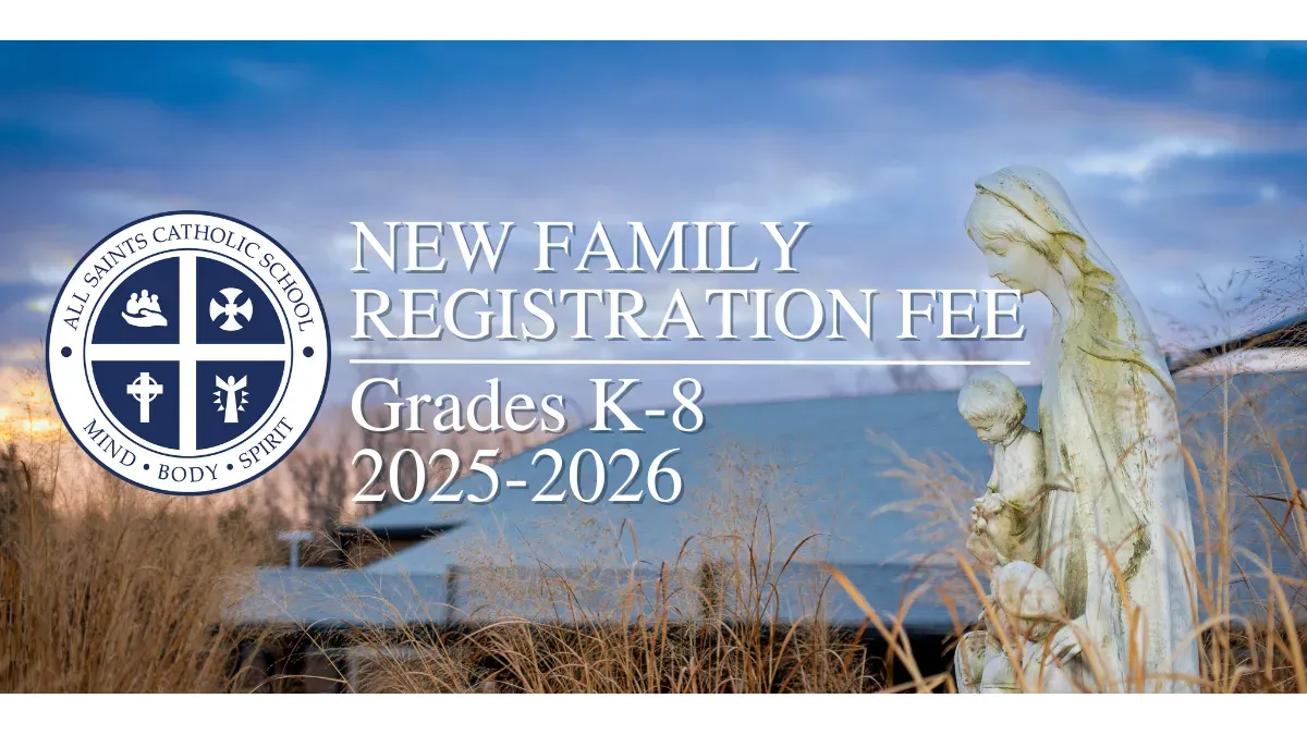K-8 New Family Registration banner