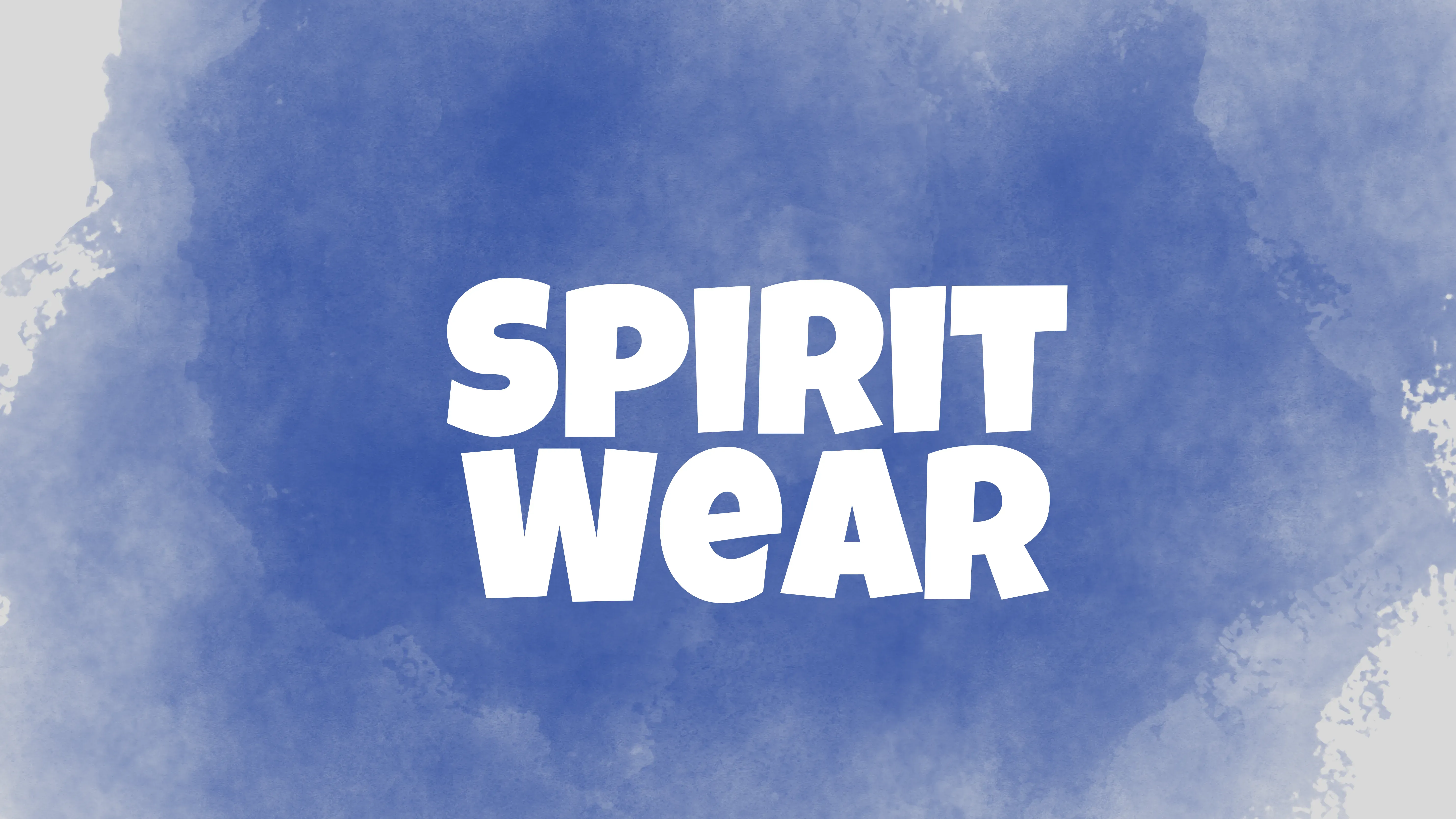 Spirit Wear banner