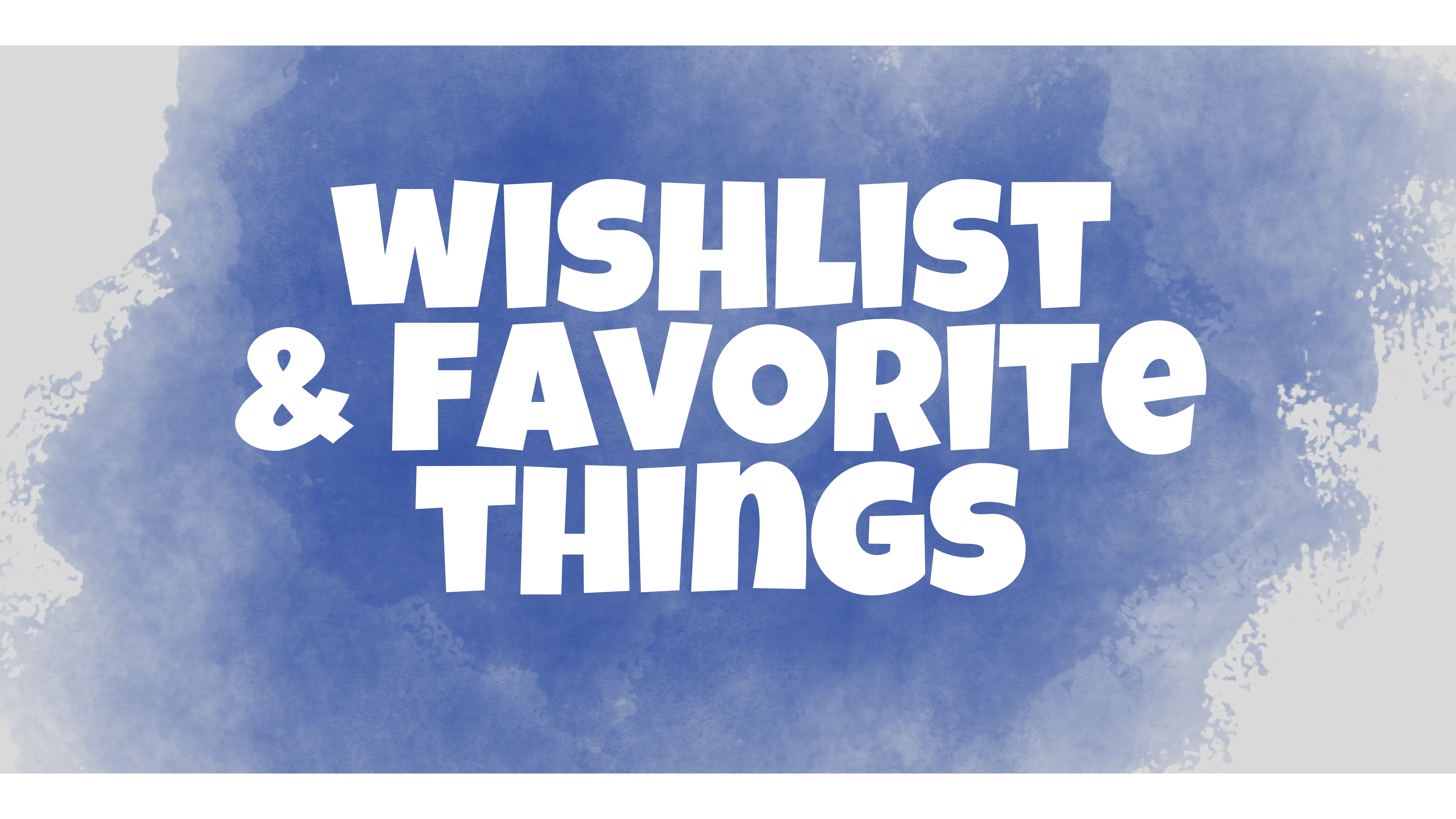 Bulldog Staff Amazon Wish Lists and Favorite Things banner