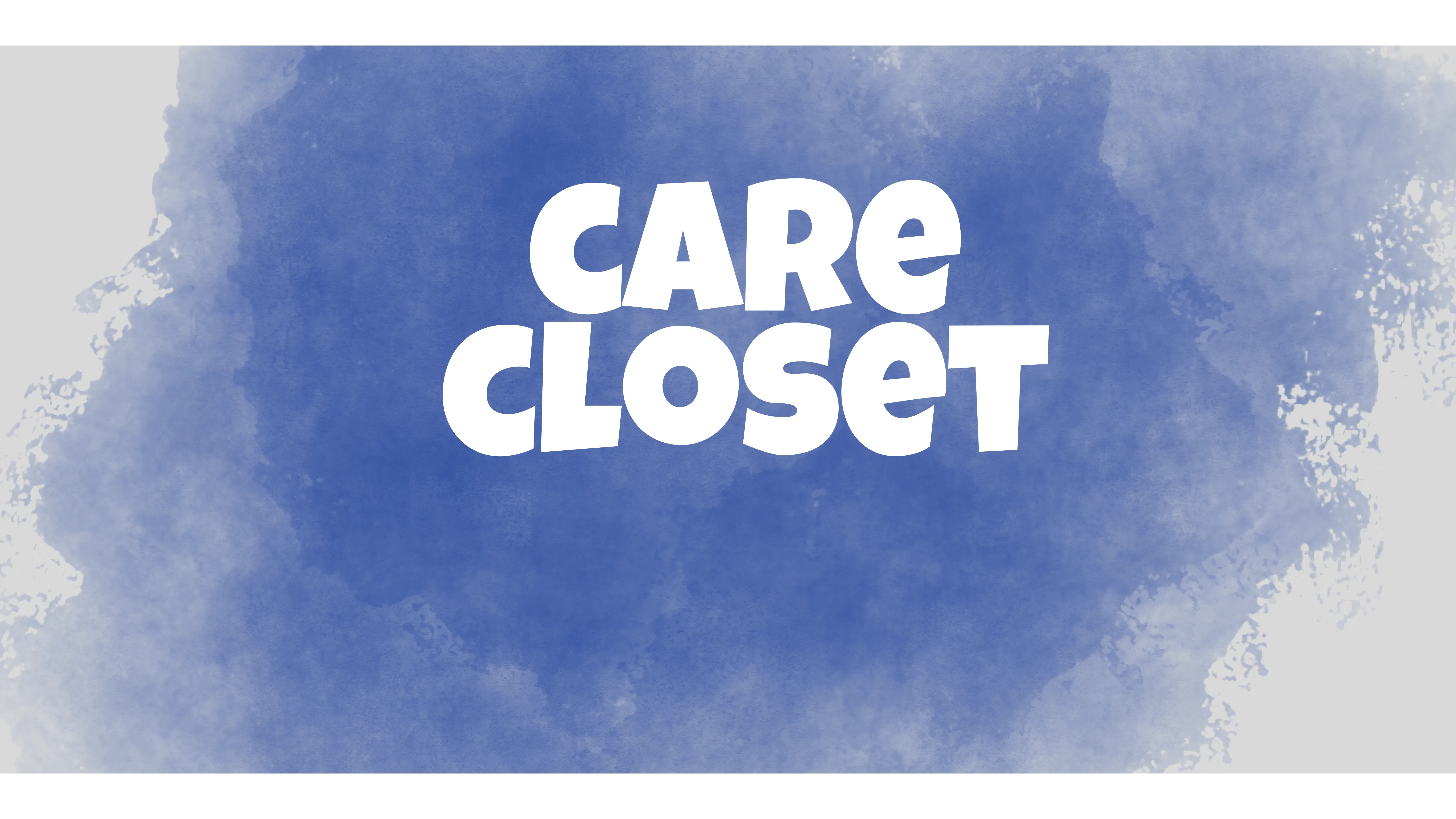 Bulldog Care Closet banner