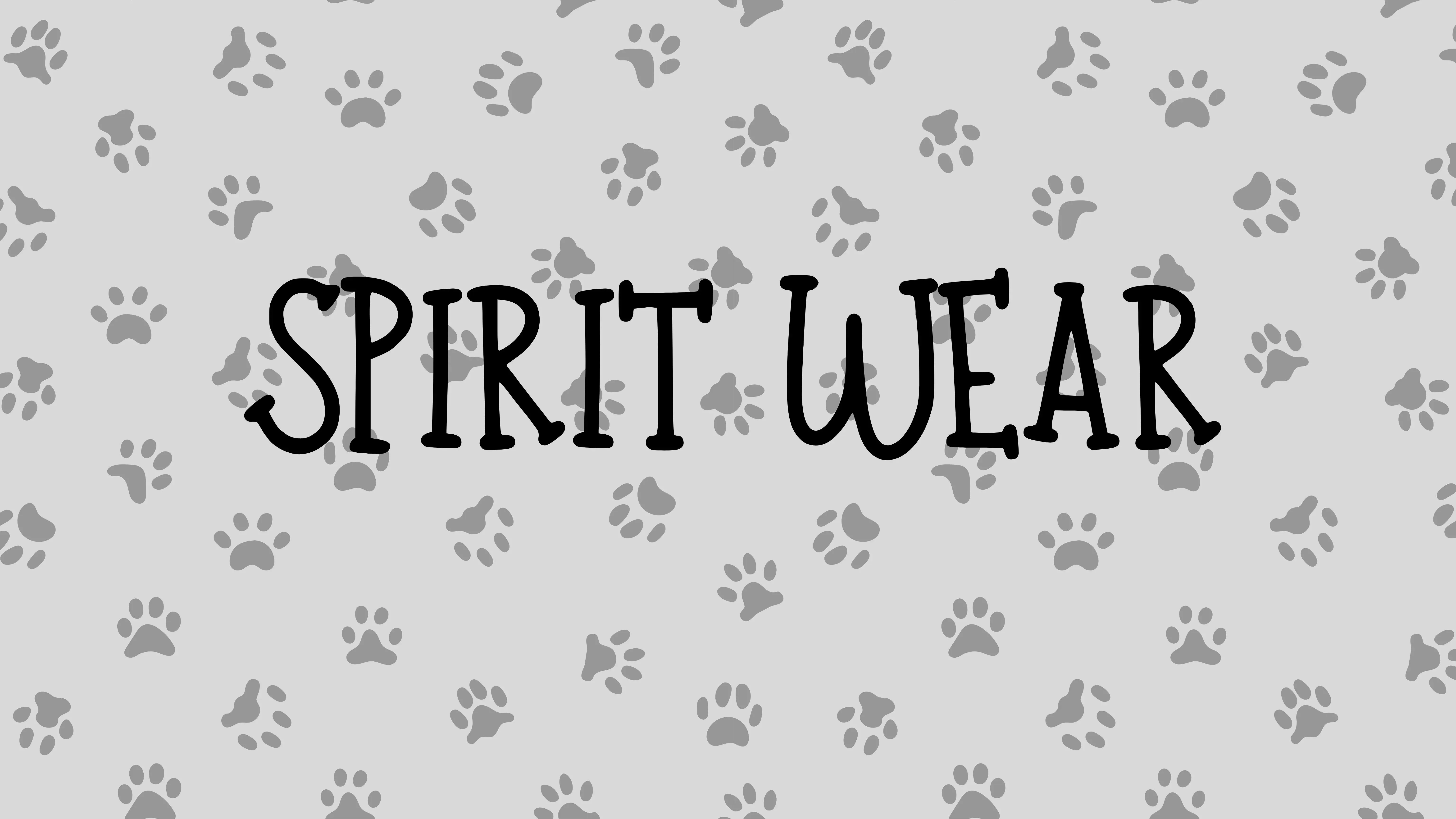 Spirit Wear banner