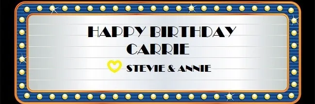 Marquee Messages! banner
