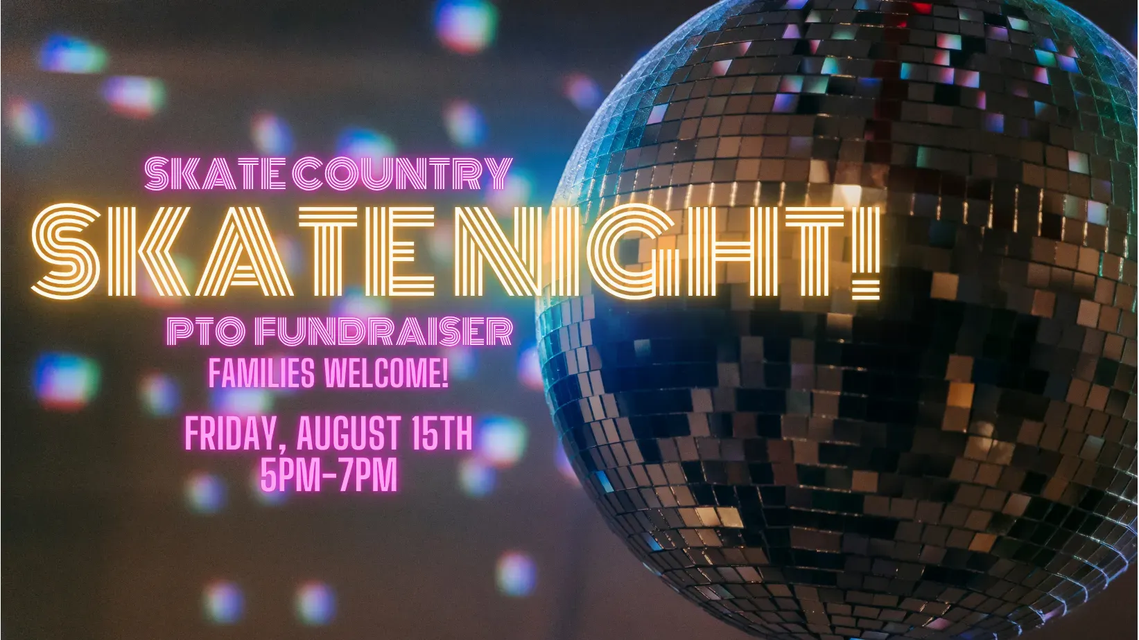 Skate Night! banner