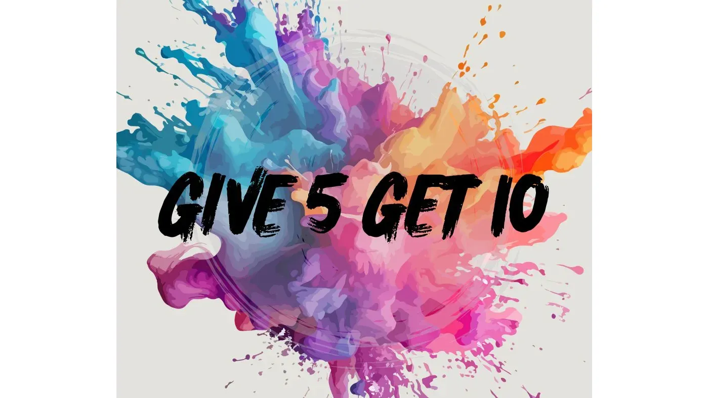 Give 5 to Get 10 - Donation  banner