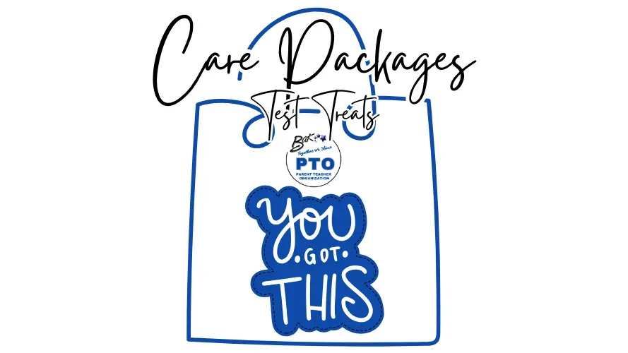 2025 BAK You Got This! Test Treats Care Packages banner