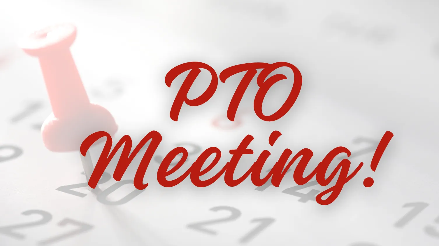 APRIL GENERAL PTO MEETING banner