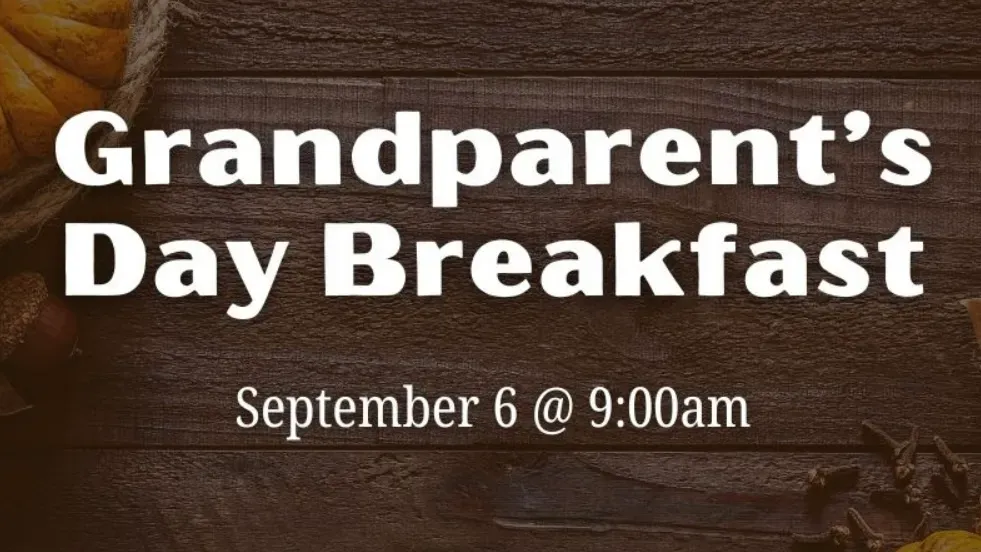 Grandparent's Day Volunteers banner