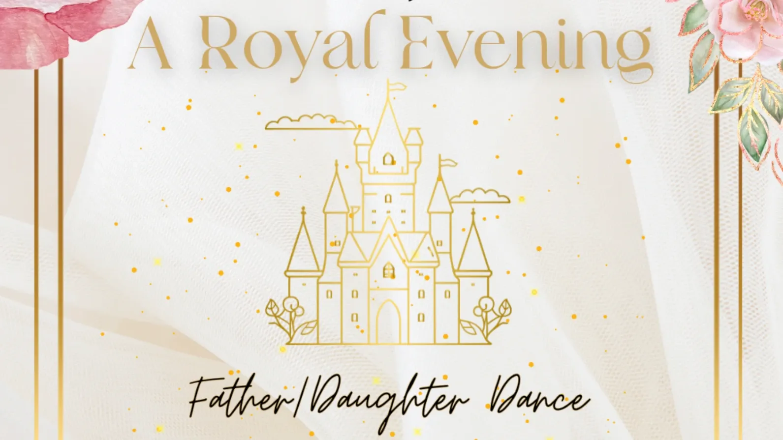 FATHER/DAUGHTER DANCE banner