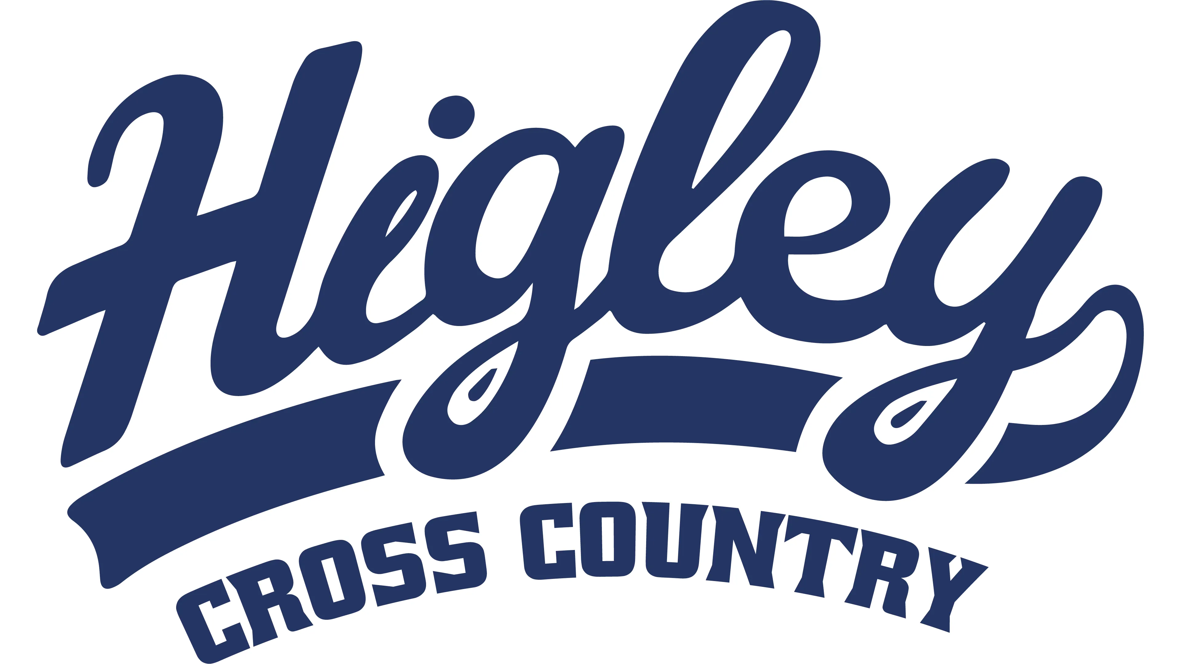 2025/26 Higley Cross Country Team banner