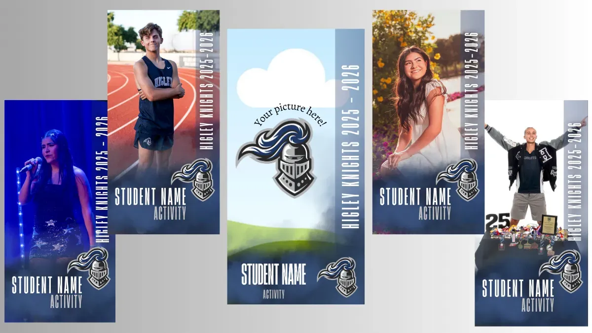 Higley Senior Banners Class of 2026 banner