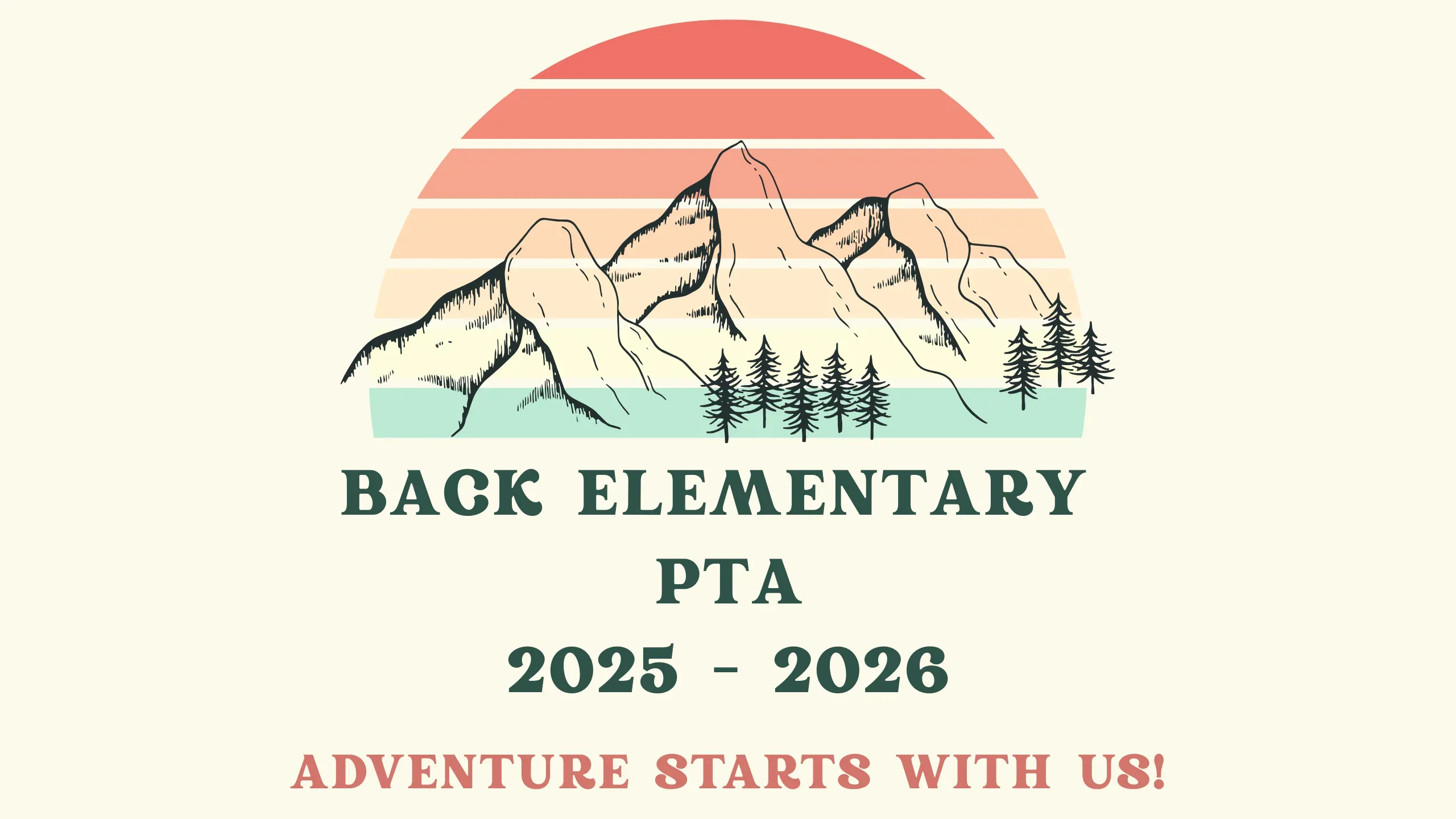 Back Elementary PTA Form 2025 - 2026 banner