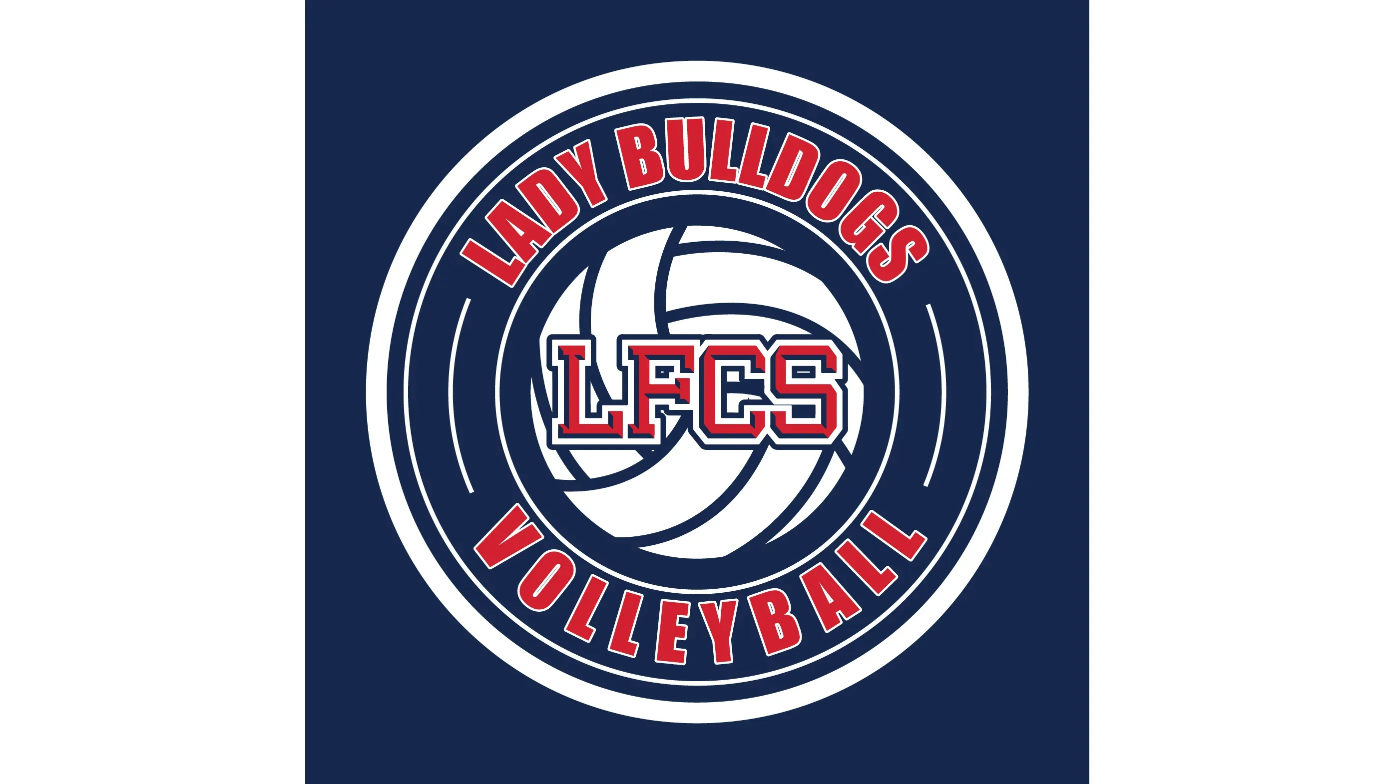 2024-25 LFCS 7th & 8th Grade Girls Volleyball banner