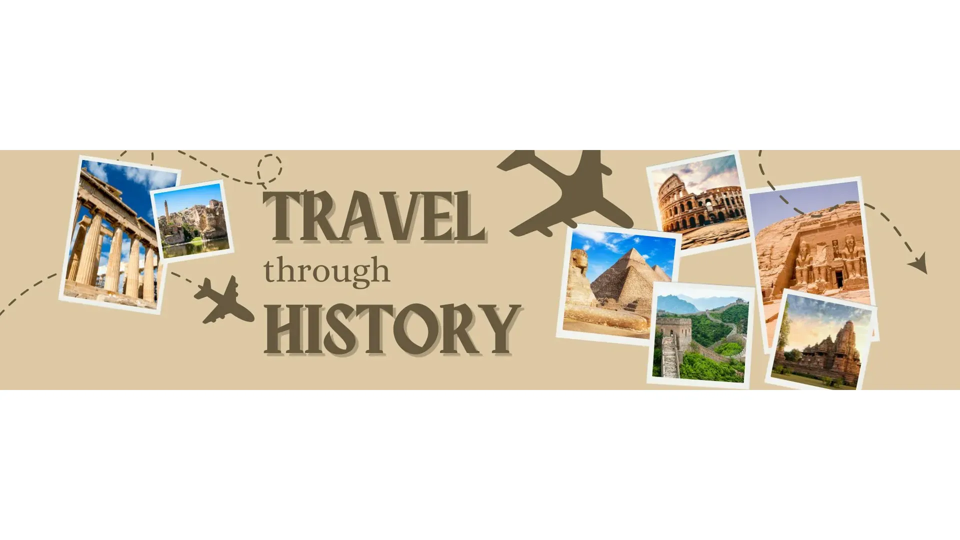 2024-25 LFCS 6th Grade Travel Through History banner