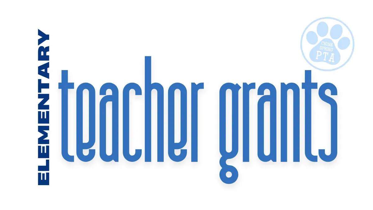 ELEMENTARY | Mini Teacher Grants  (2025-26) banner