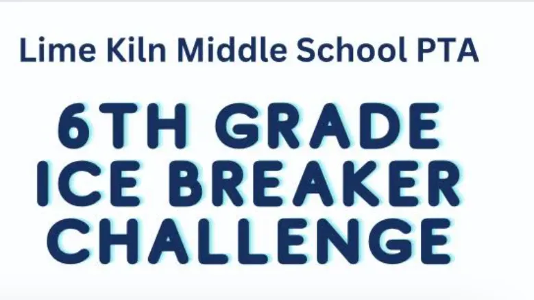 6th Grade Ice Breaker Permission Slip 2025 banner