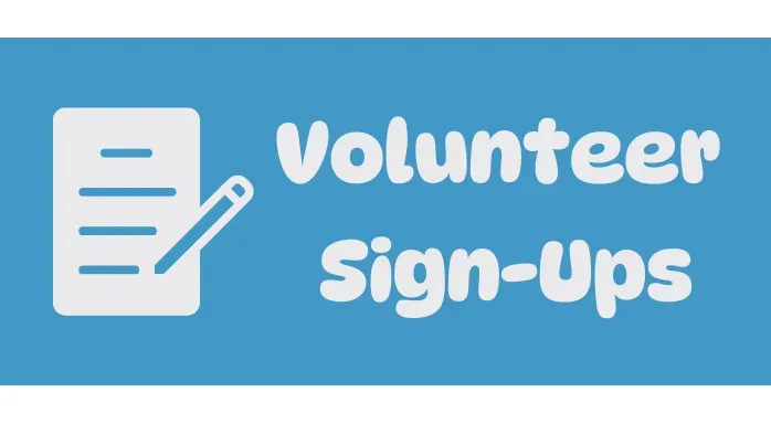 Volunteers banner