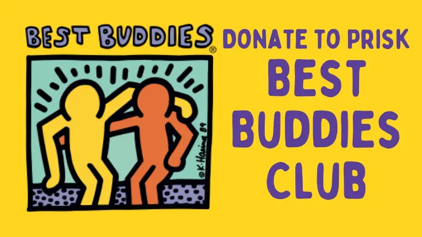 Prisk Best Buddies Club Donation banner