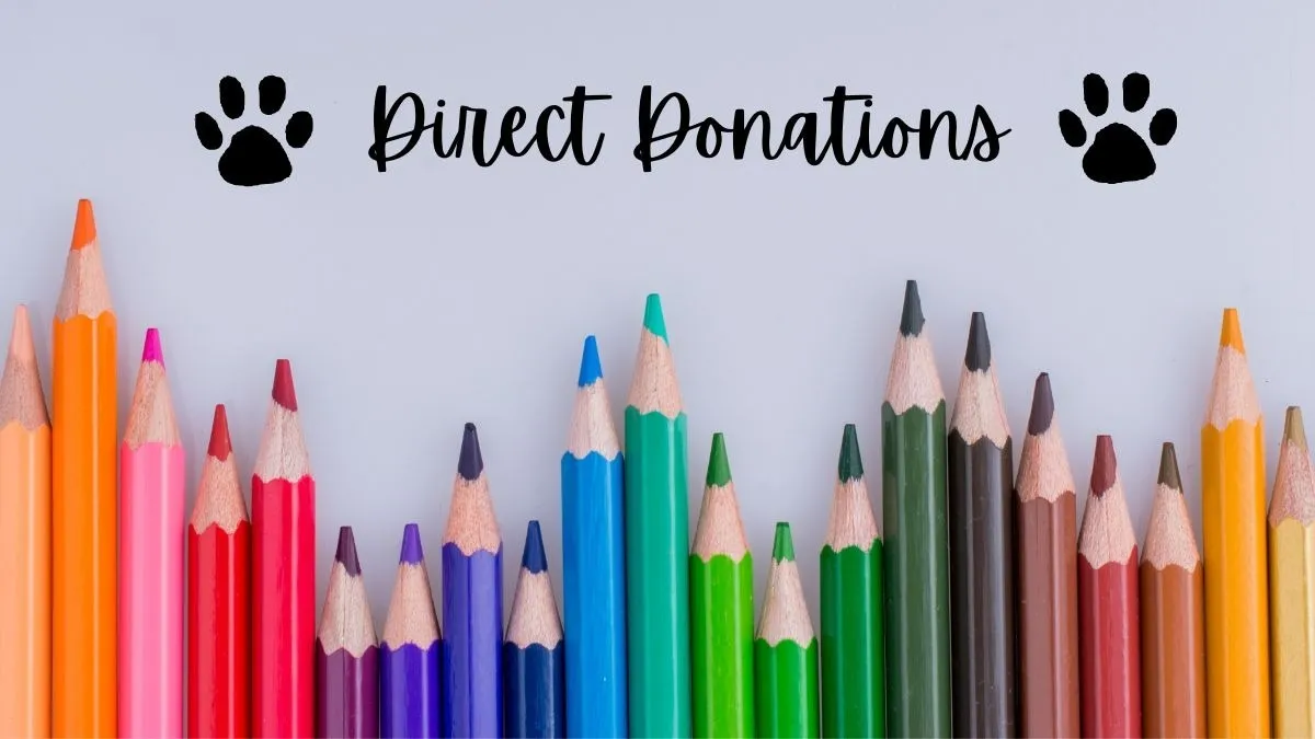 Direct Donations  ('25-'26) banner