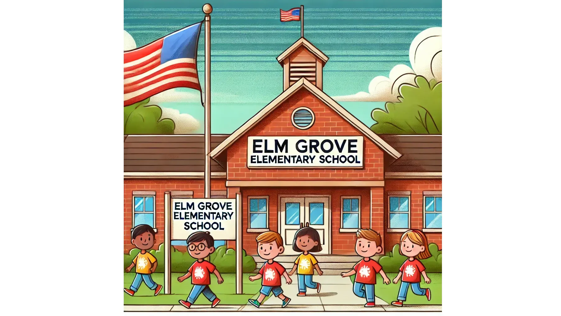 Elm Grove Elementary School PTO banner