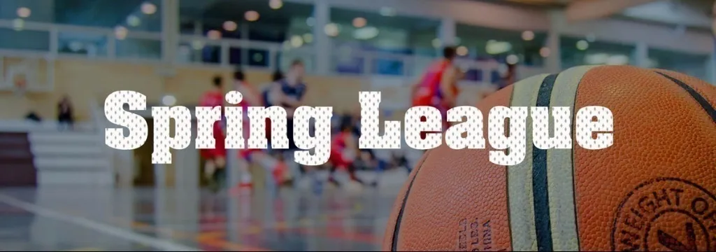 Basketball Team League Registration Example banner