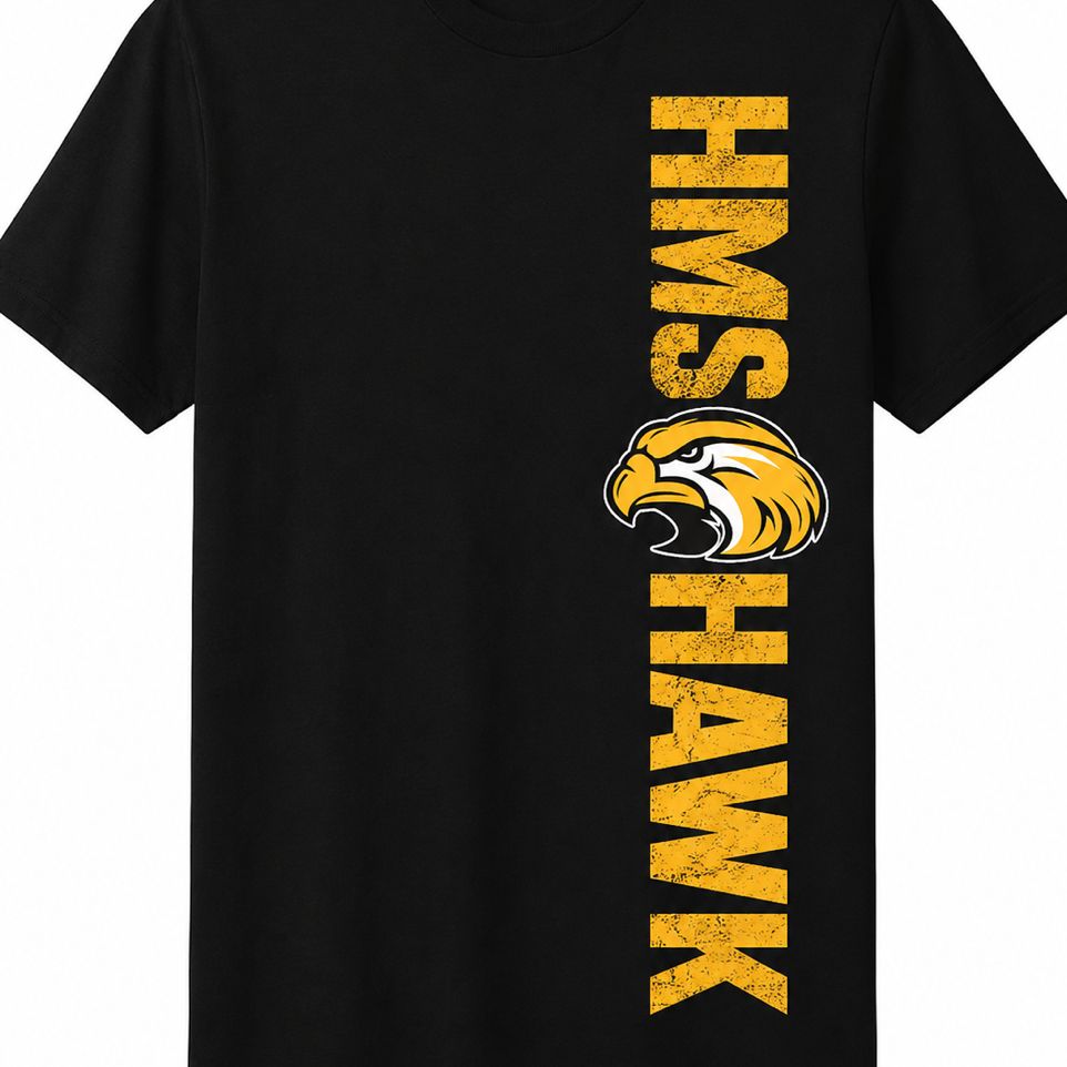 Hawk BLACK t-shirt