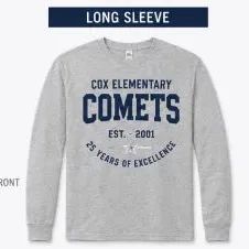 Grey Long Sleeve Tee