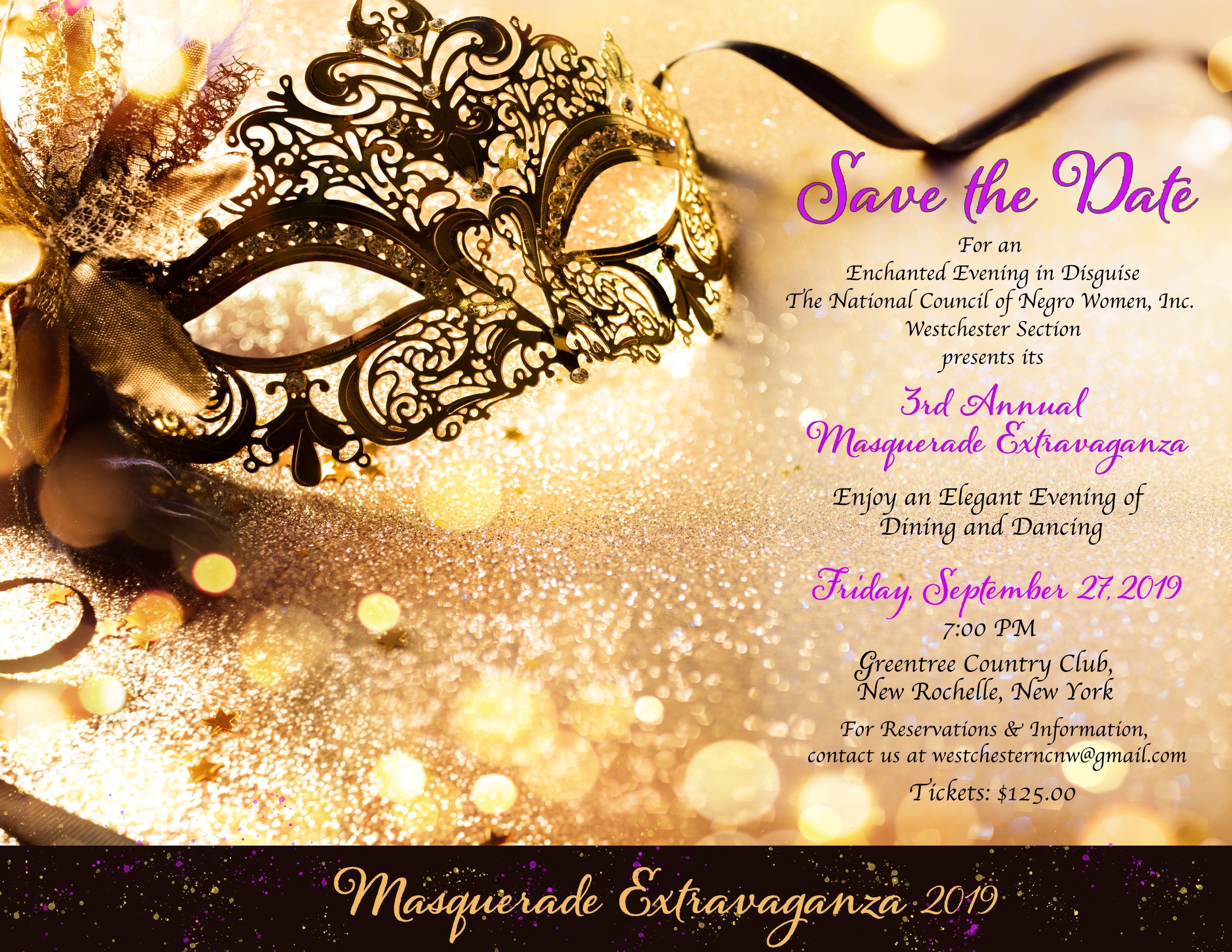 The 3rd annual Masquerade Ball