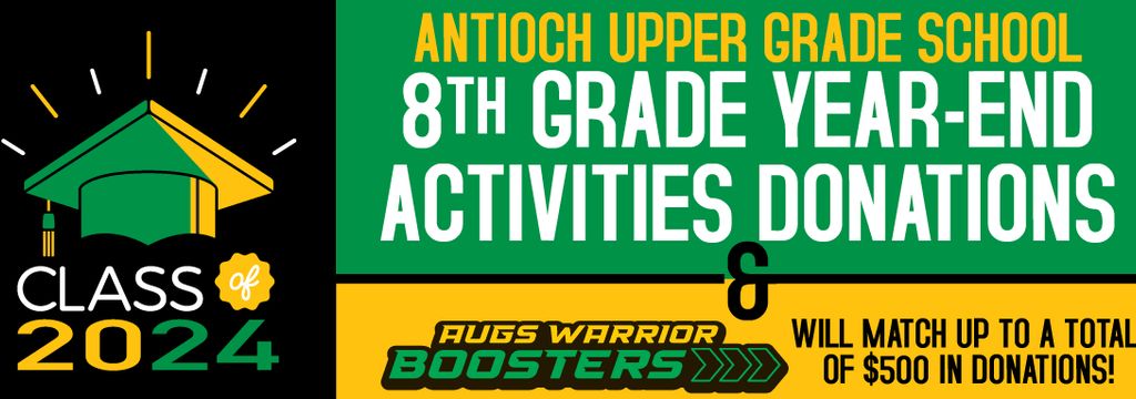 Donate to Help Fund End-of-year Activities for the AUGS Class of 2024! - Cheddar Up