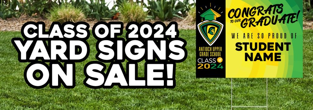 Class of 2024 Yard Sign - Cheddar Up