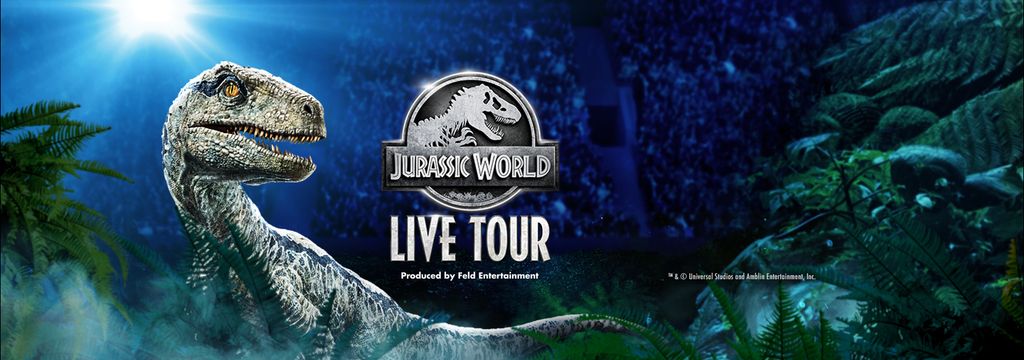 jurassic world alive tour