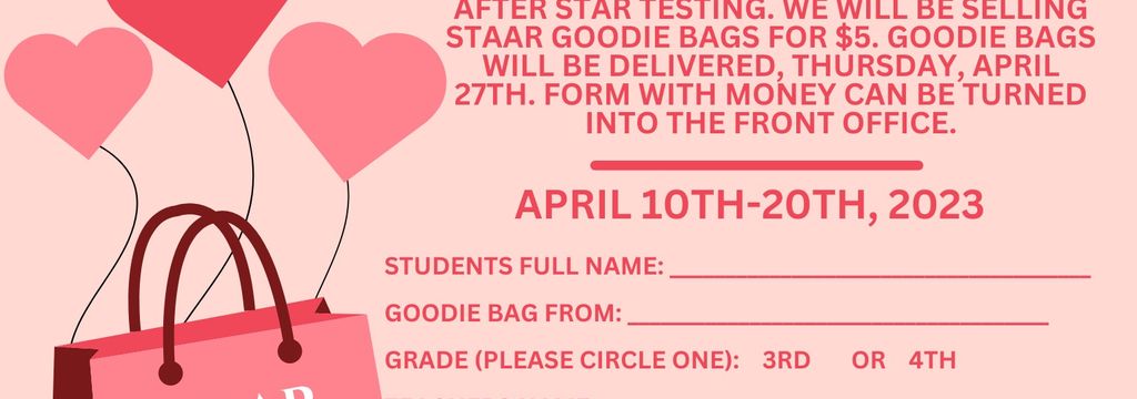 Staar Goodie Bag Sale Cheddar Up